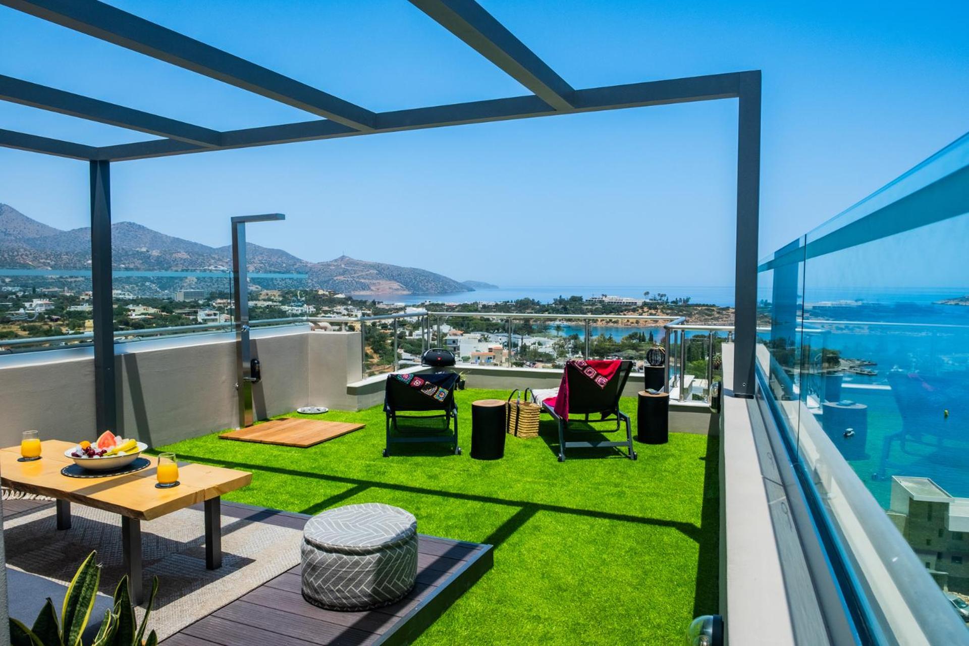 Apartmán Thea Panoramic Sea View Ágios Nikólaos Exteriér fotografie